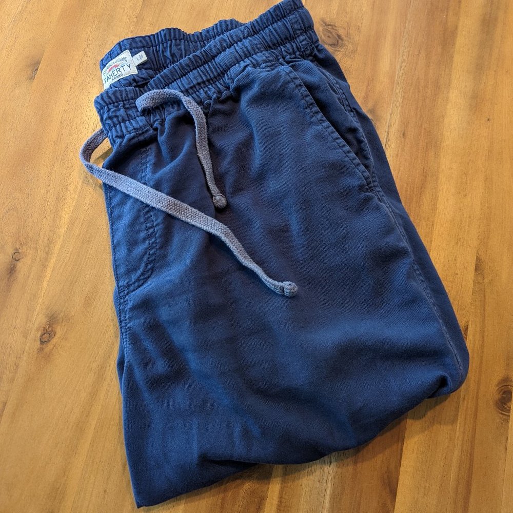 Faherty Pants - Blue - Large